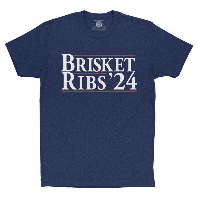 Lone Star Roots Brisket Ribs '24 T-Shirt Shirts 