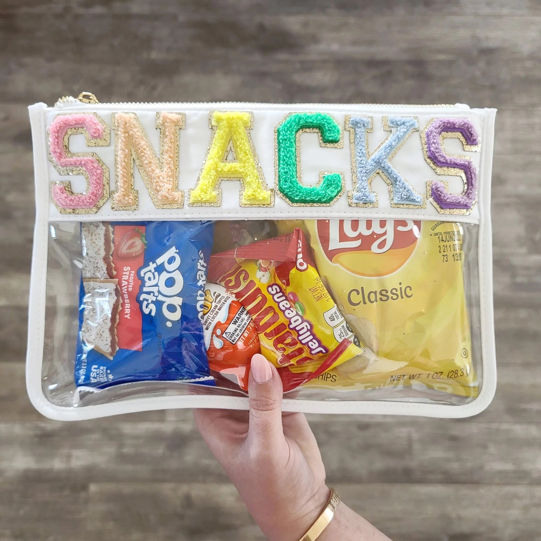 Lone Star Roots "Snacks" - Clear Nylon Bag 