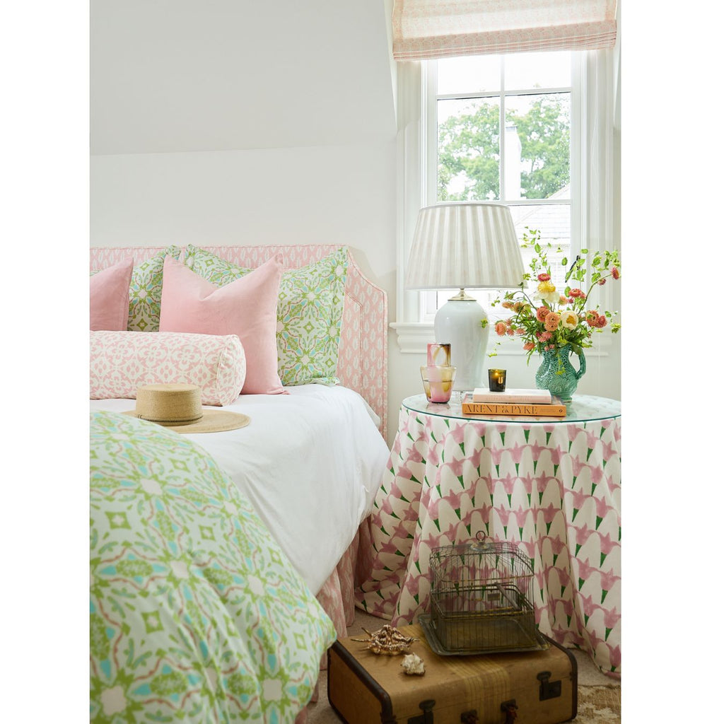 Lagos Green Duvet Cover bedroom display