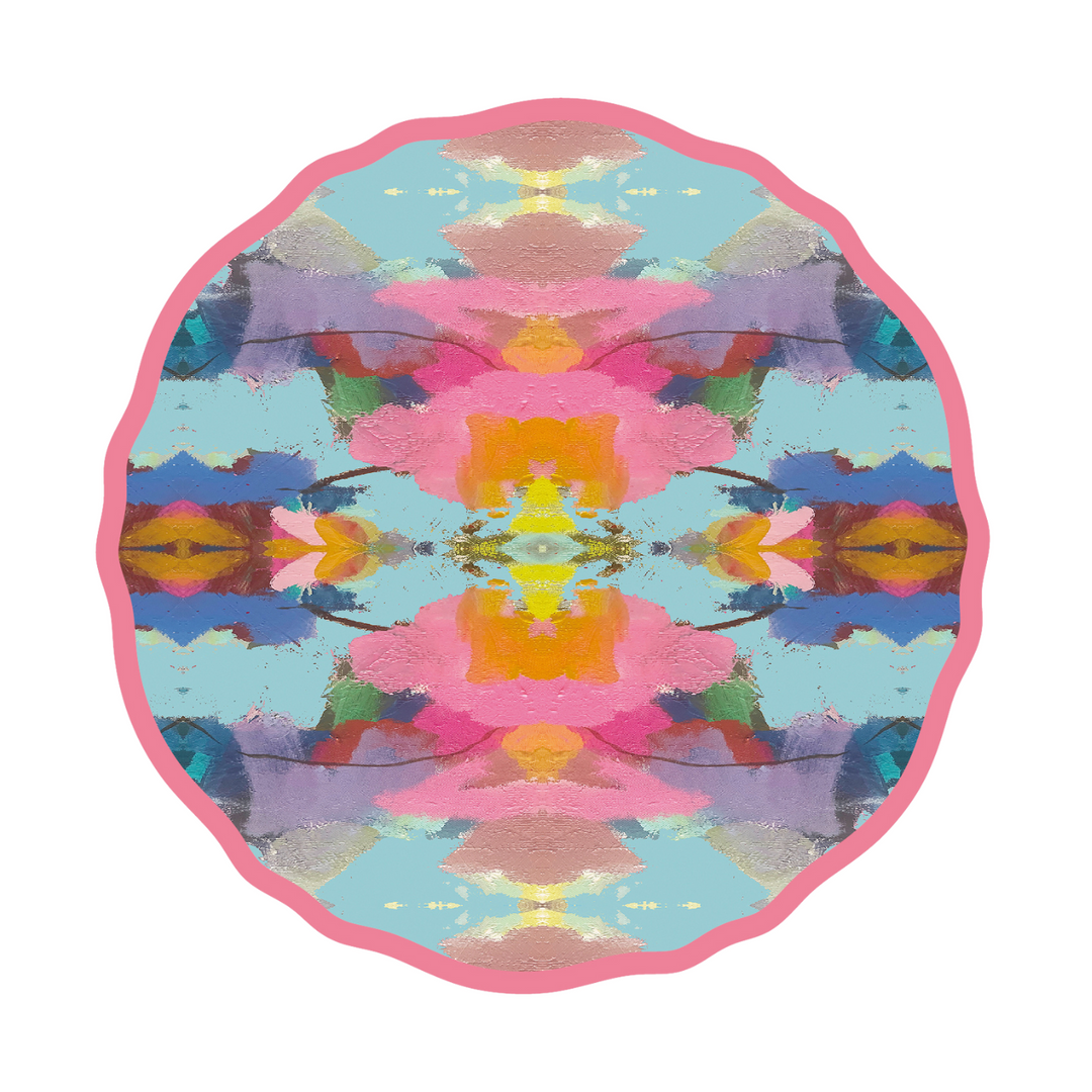 Antigua Smile Melamine Dinner Plate (set of 4)