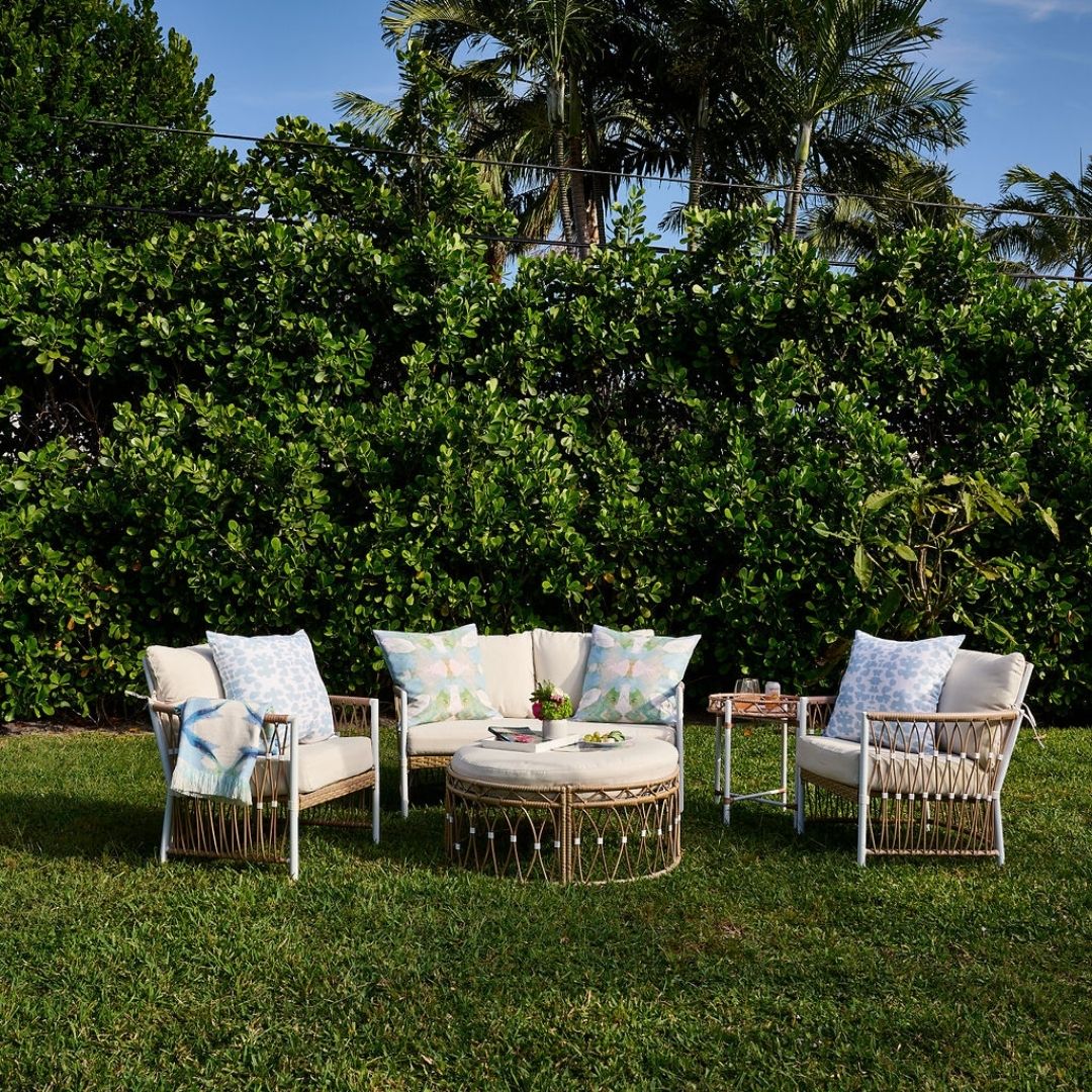 Elephant Falls Outdoor Pillow