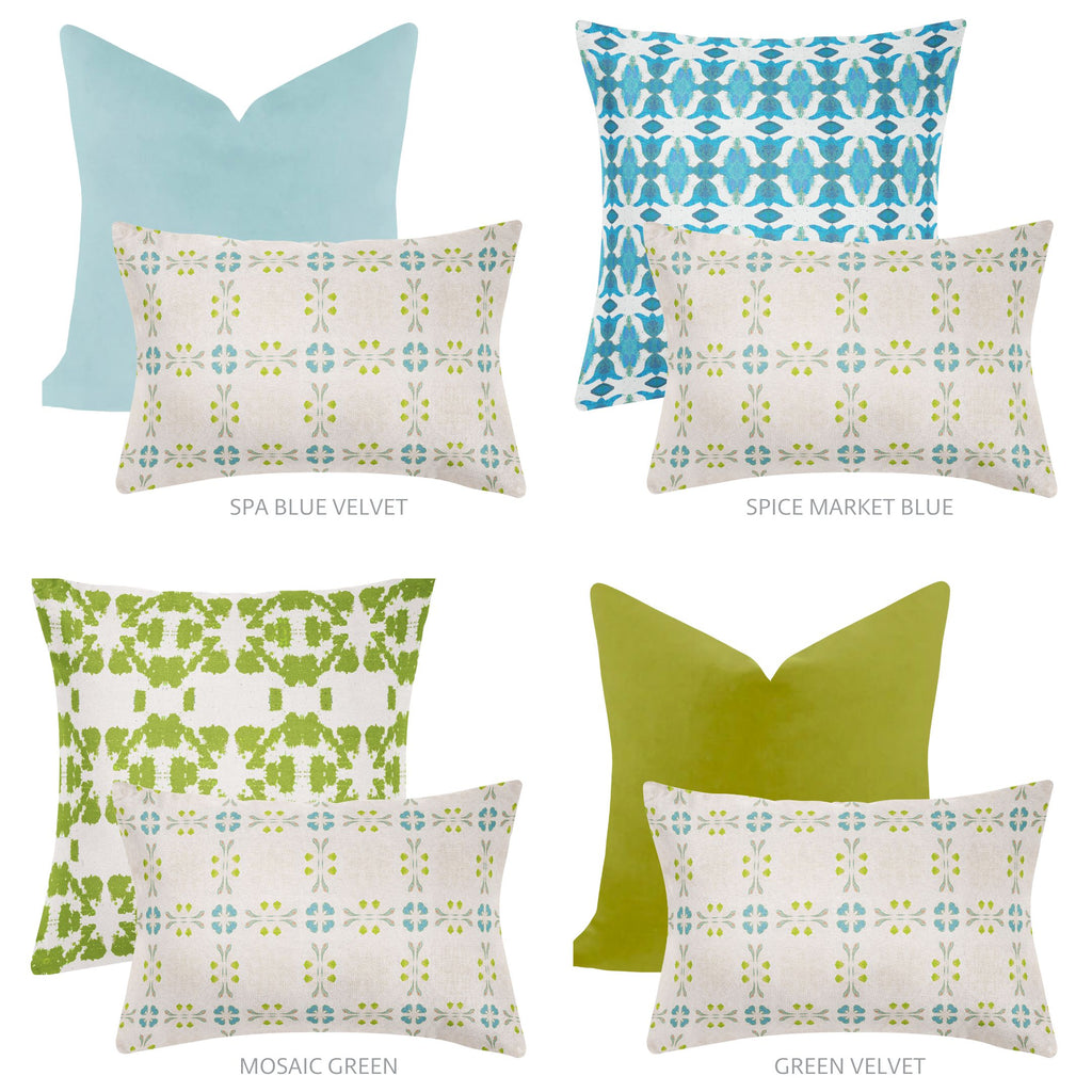 Lisbon Lovin&#39; Throw Pillow and complementing patterns