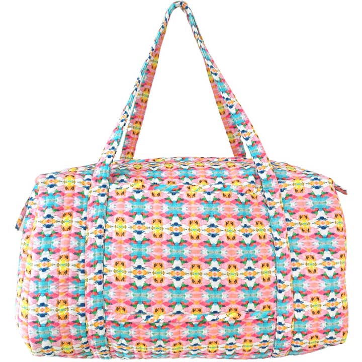 Sumner Pink Weekender Duffel Bag