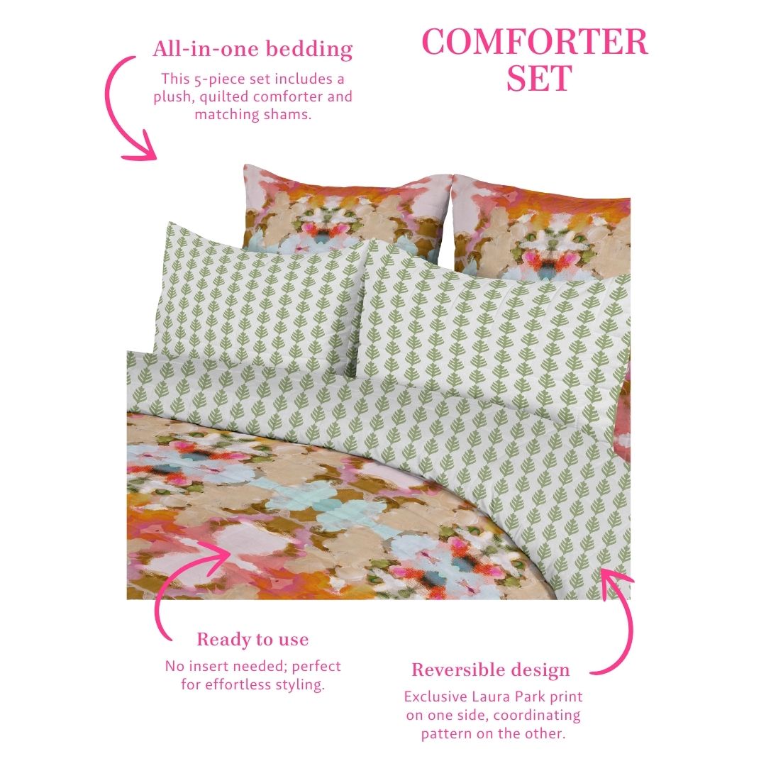 Amber Fresco Comforter Set