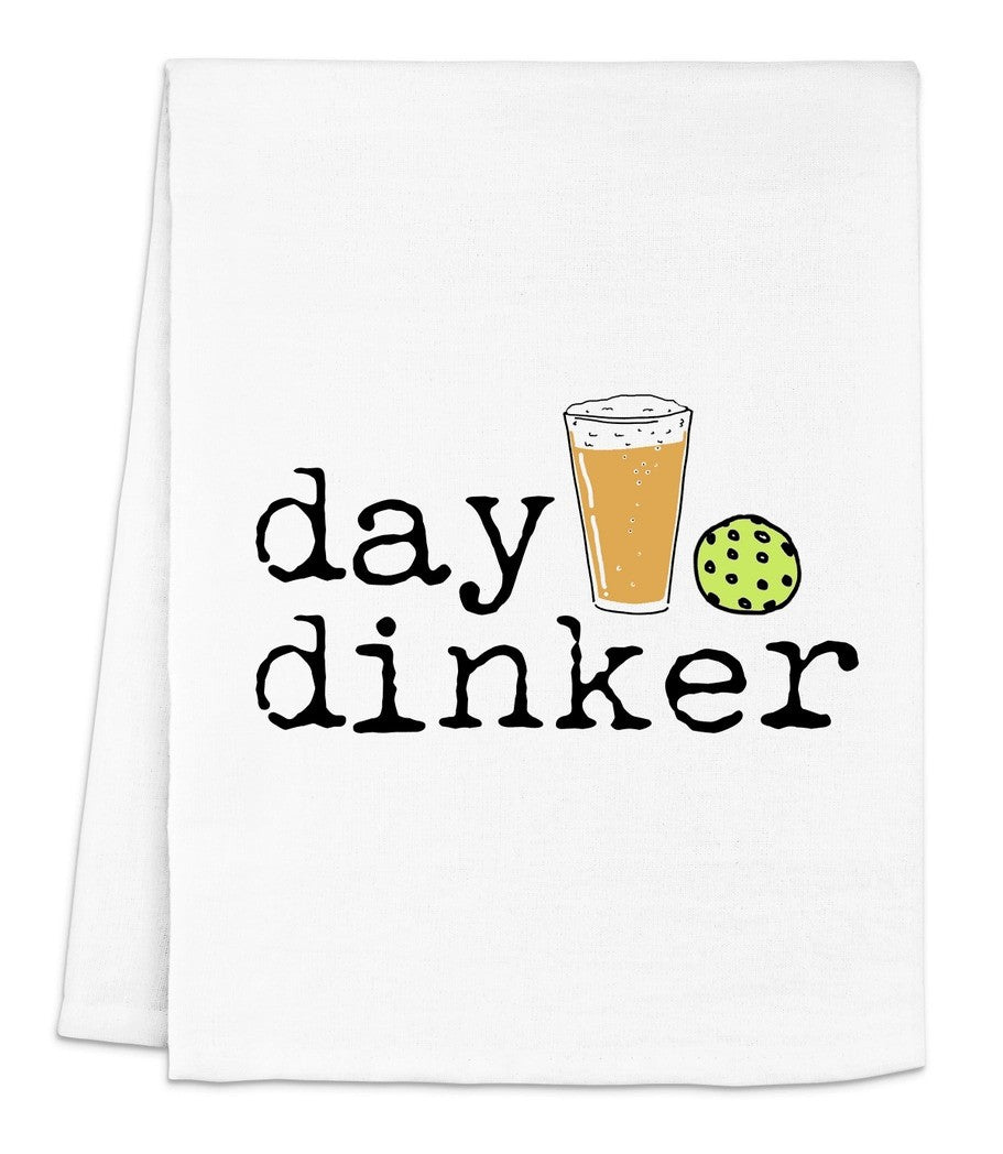 Day Dinker Pickleball Kitchen Towel