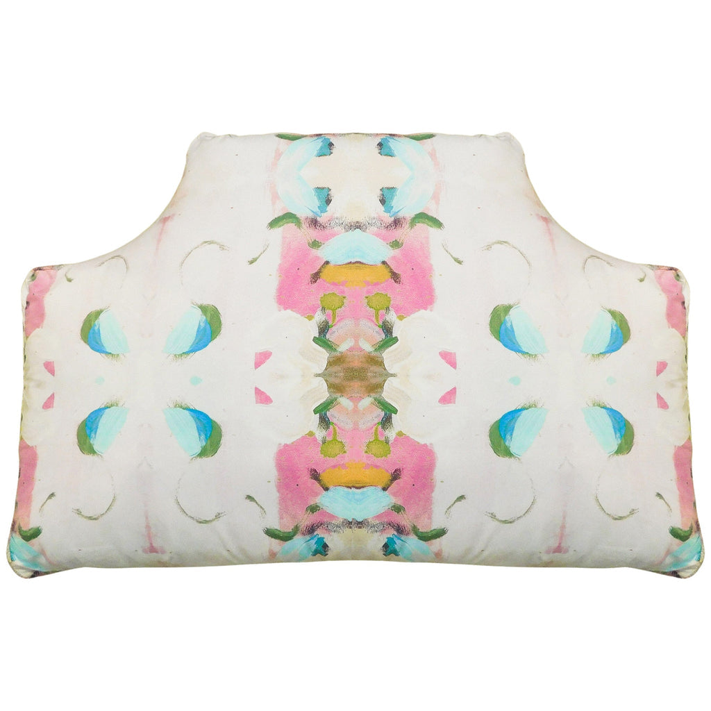 The Headboard Pillow® - Monet&#39;s Garden Pink Twin XL