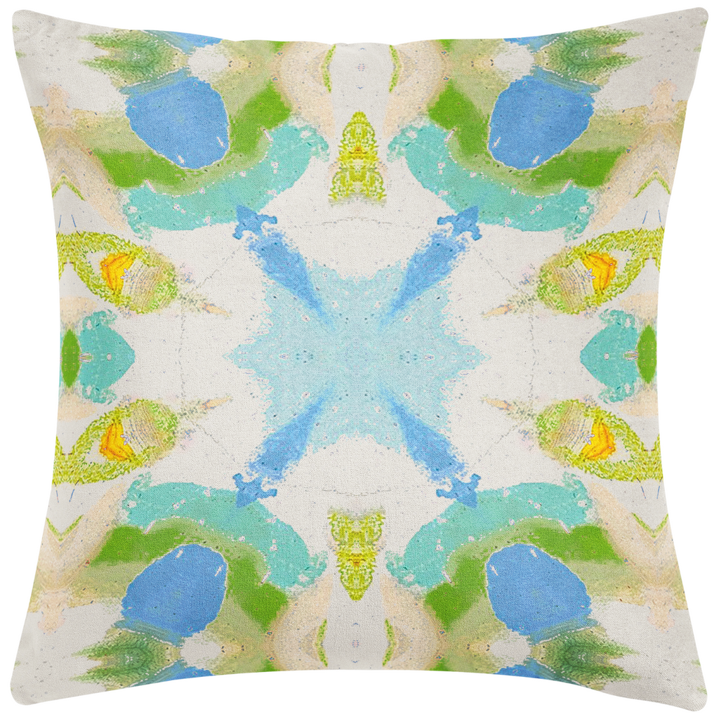 Hyacinth Azul Throw Pillow 26&quot; square