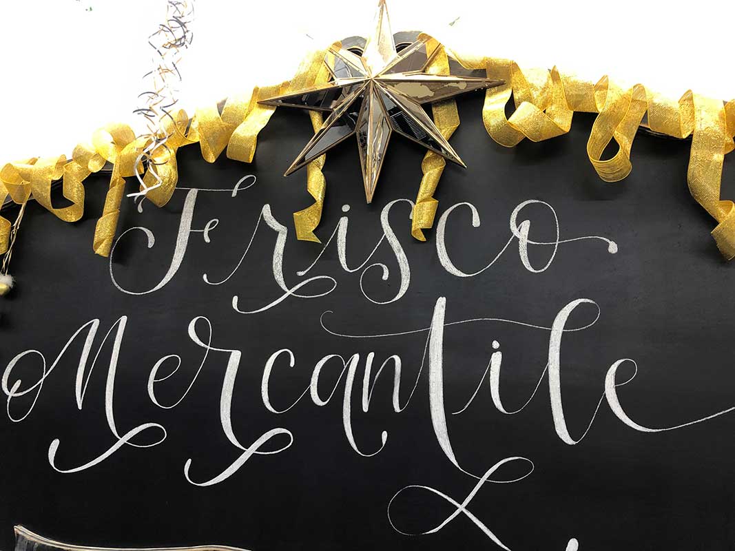 Ladies Night at Frisco Mercantile 10/21/2021 - Event decor