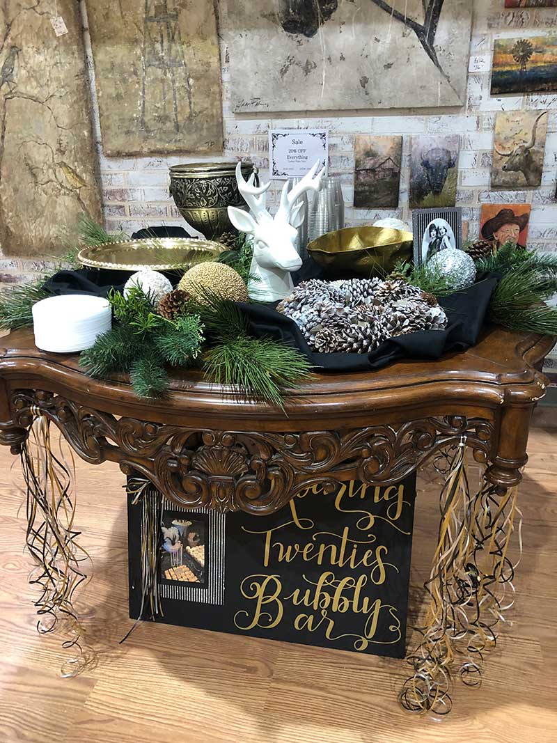 Ladies Night at Frisco Mercantile 10/21/2021 - More event decor