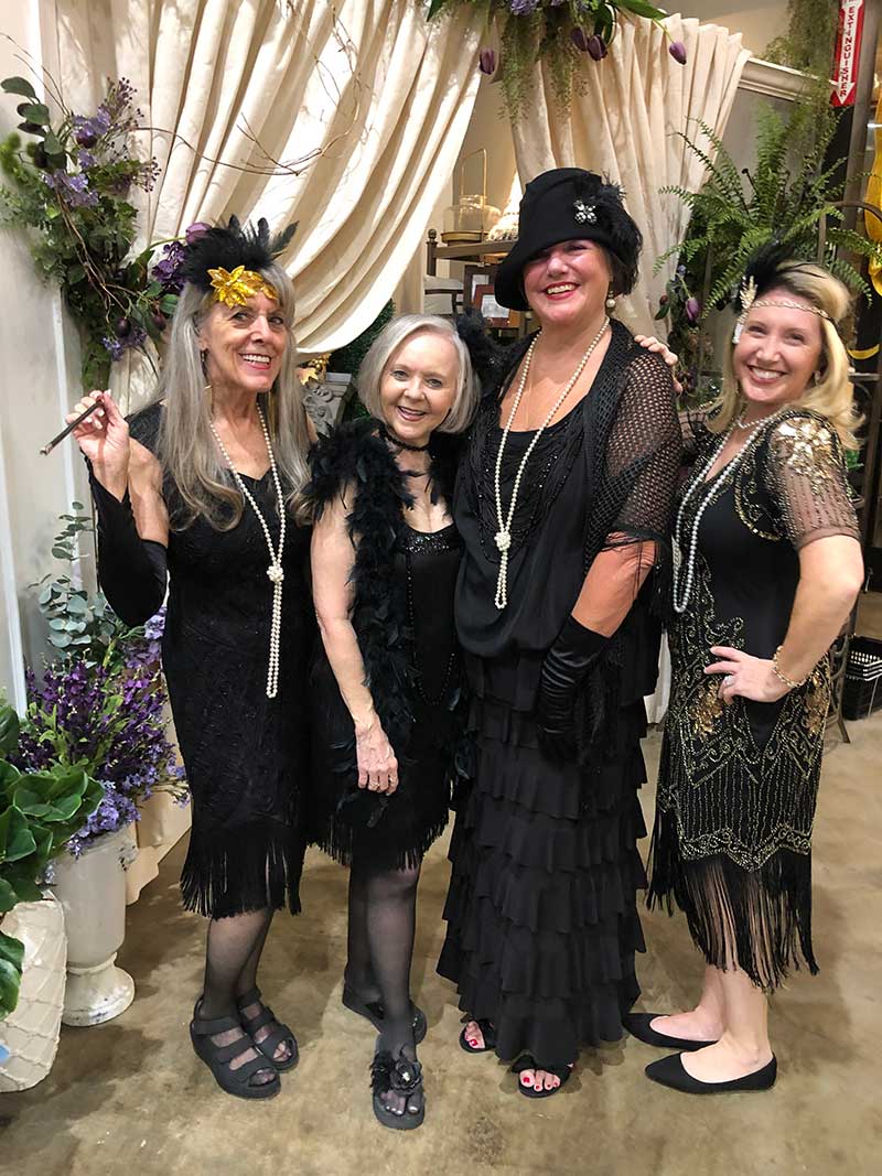 Ladies Night at Frisco Mercantile 10/21/2021 - Staff and Merchant voguing