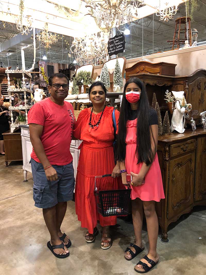 Ladies Night at Frisco Mercantile 10/21/2021 - Family attending event