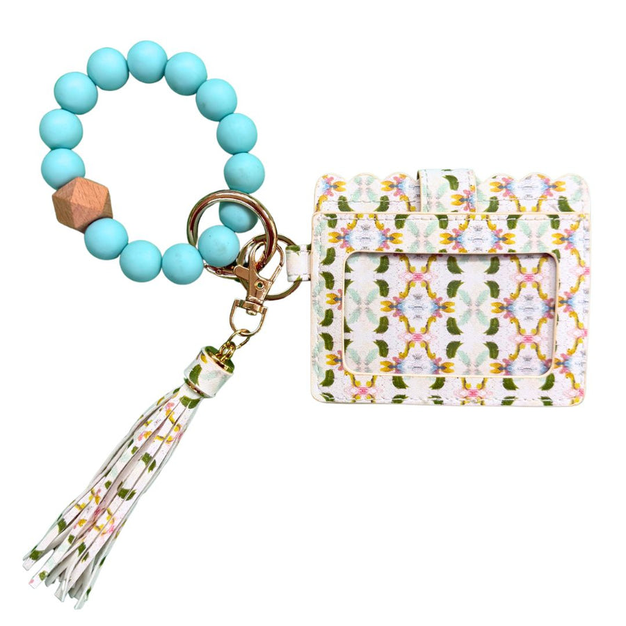 Dogwood Keychain Wristlet Wallet reverse side