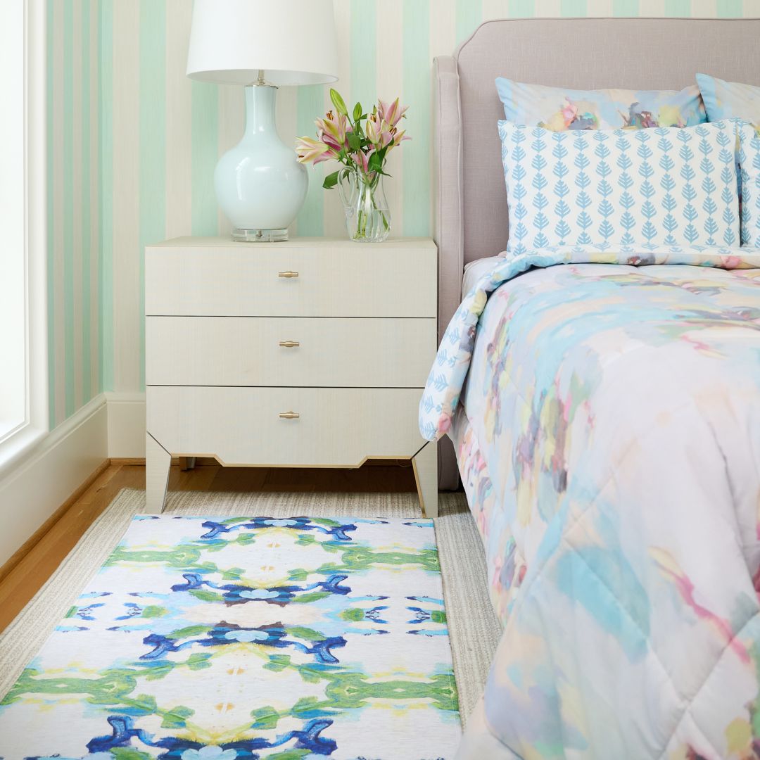 Snow Garden Floor Mat