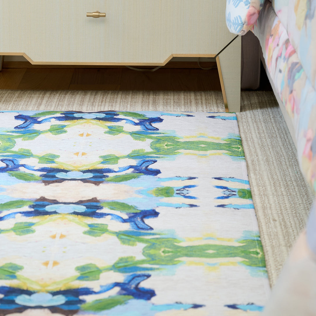 Snow Garden Floor Mat