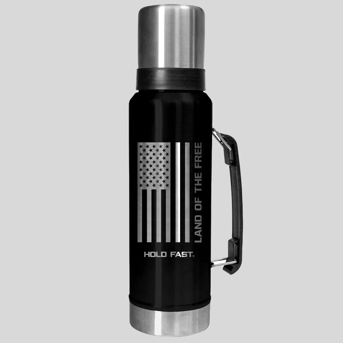 HOLD FAST 42 oz. Black Flag Tumbler