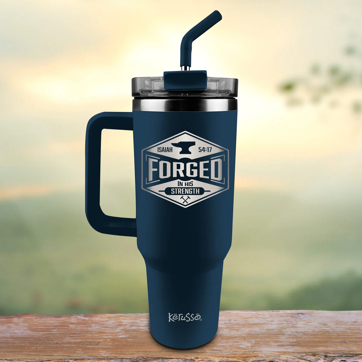 Kerusso 40 oz. Stainless Mug Forged
