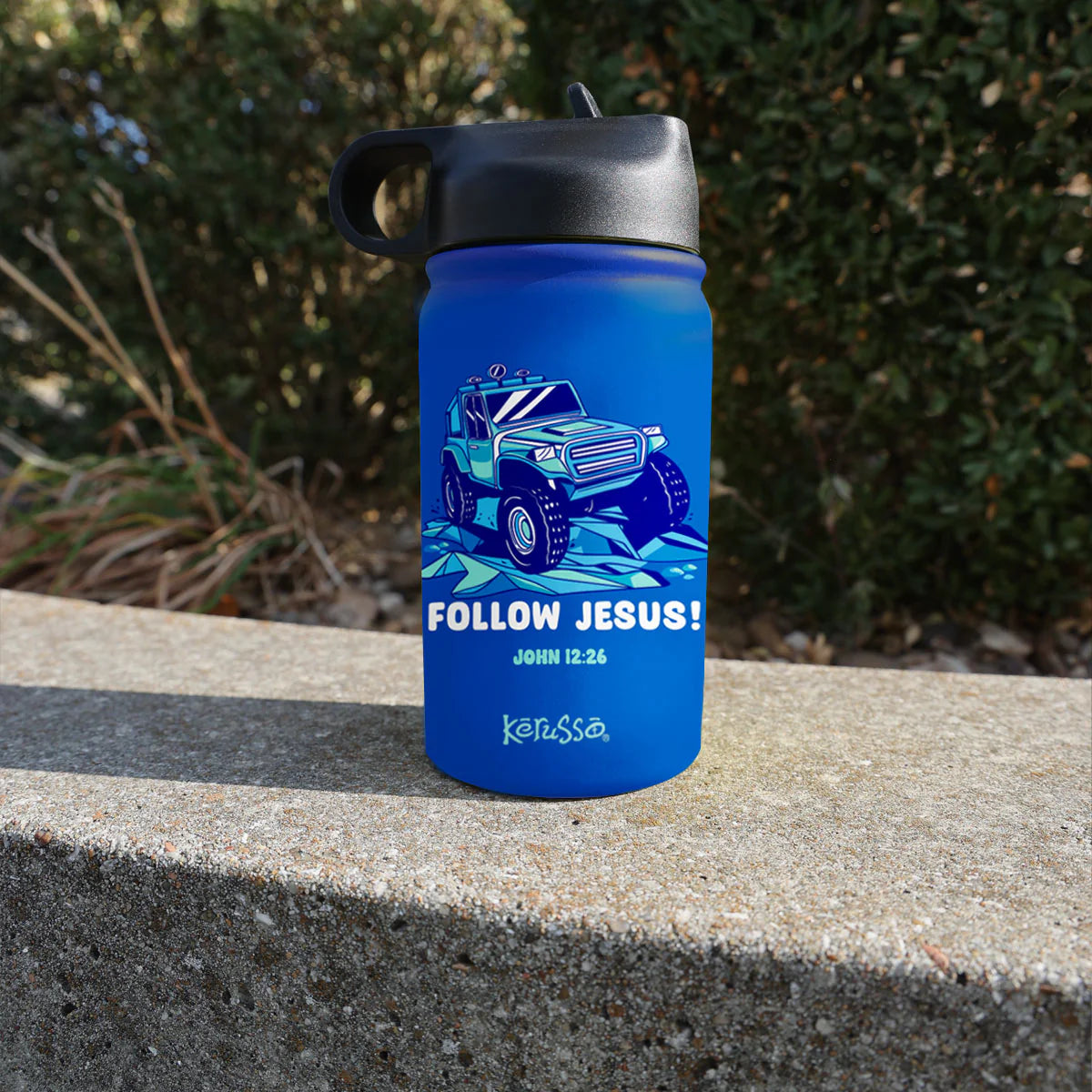 Kerusso 12 oz. Sport Bottle Follow Jesus
