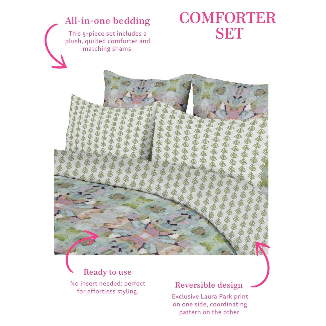 Martini Olives Comforter Set