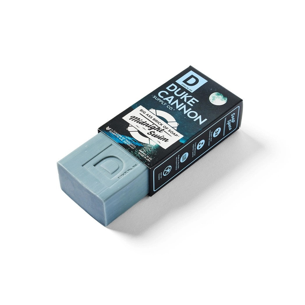 Big Ass Brick of Soap - Midnight Swim soap and package