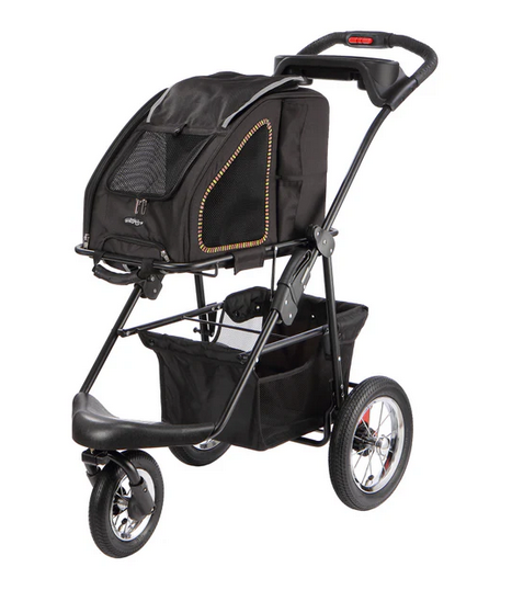 Army Camo 5-in-1 Pet Stroller - Sunset Strip