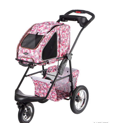 Army Camo 5-in-1 Pet Stroller - Pink Camo