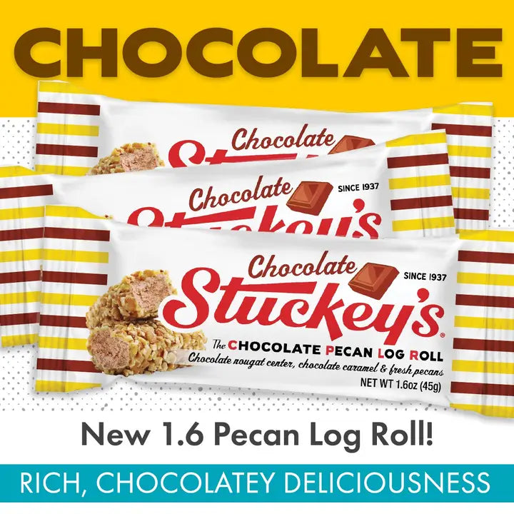 *New* Chocolate Pecan Log Roll - 1.6 oz.