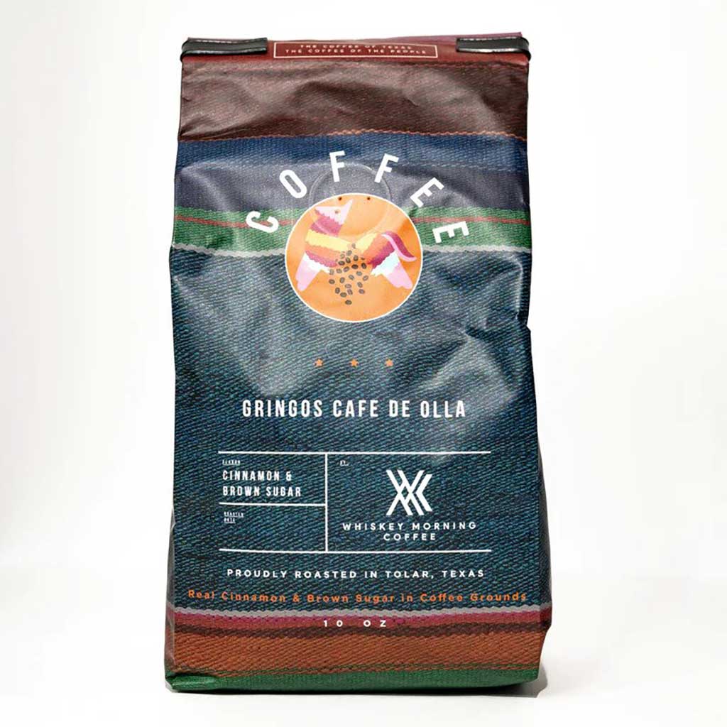 Gringos Cafe De Olla, the #1 Coffee of the Month flavor from Whiskey Morning Coffee