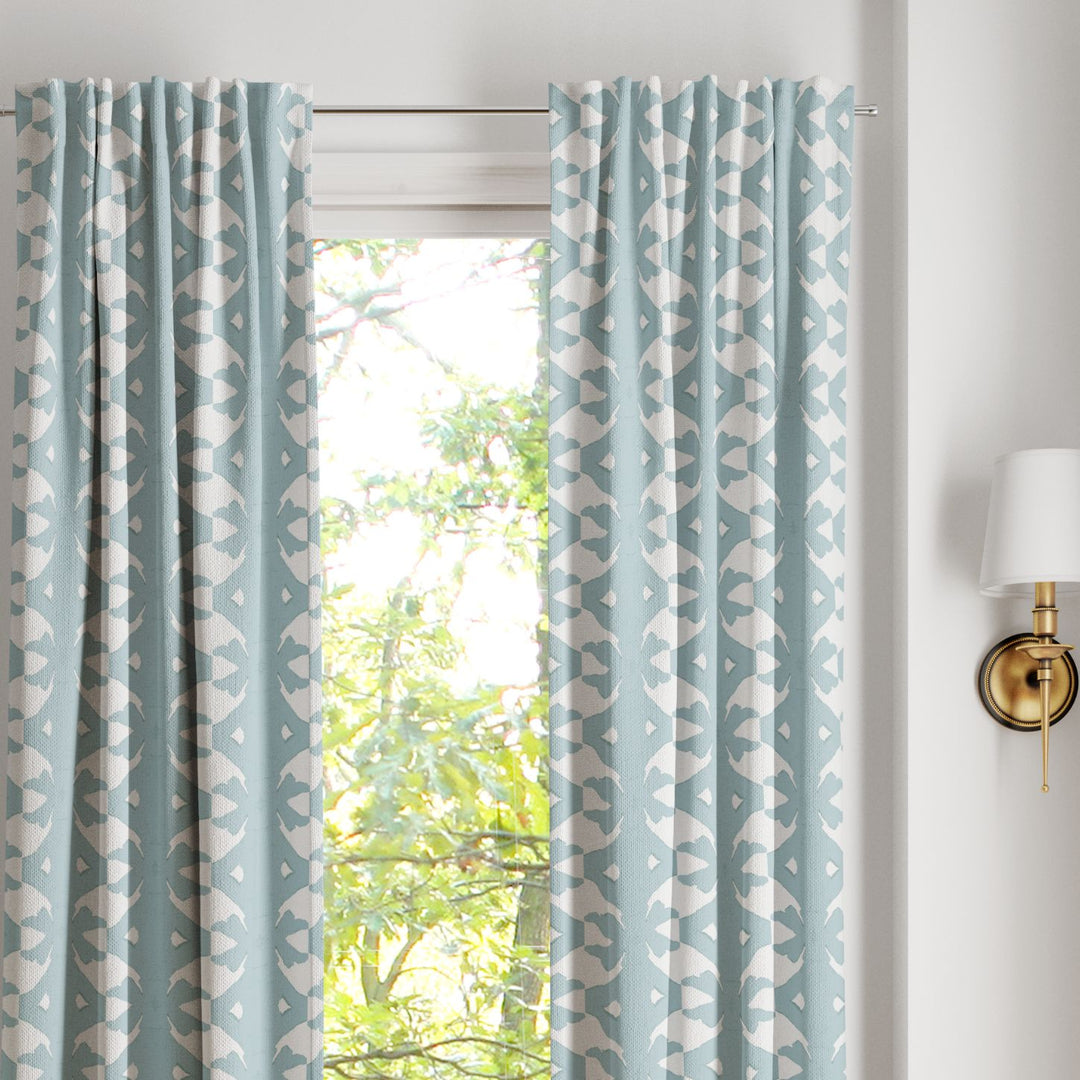Palm Mist Curtain Panels