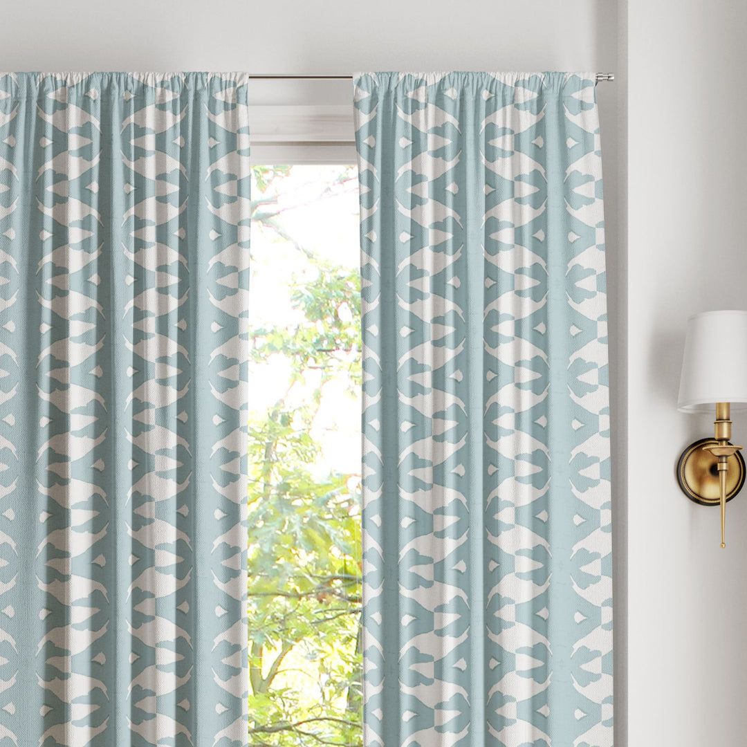Palm Mist Curtain Panels