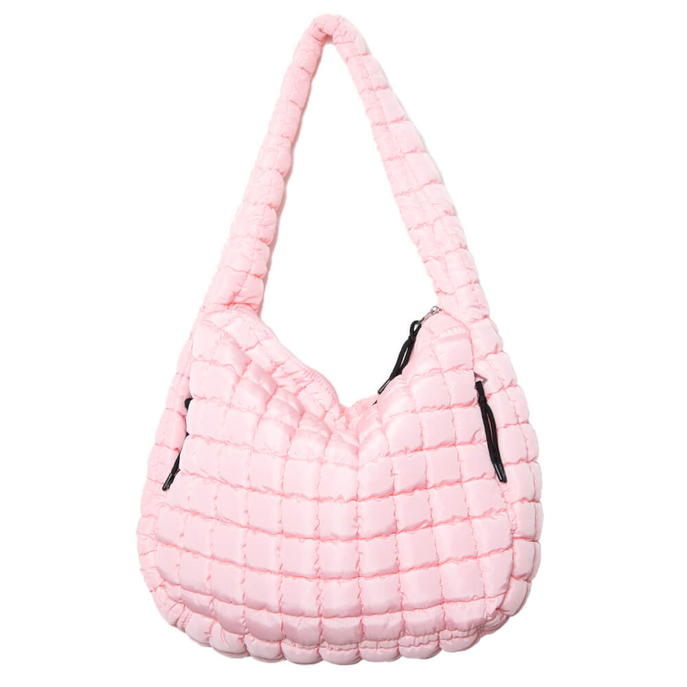 Light Pink Oversized Hobo Bag