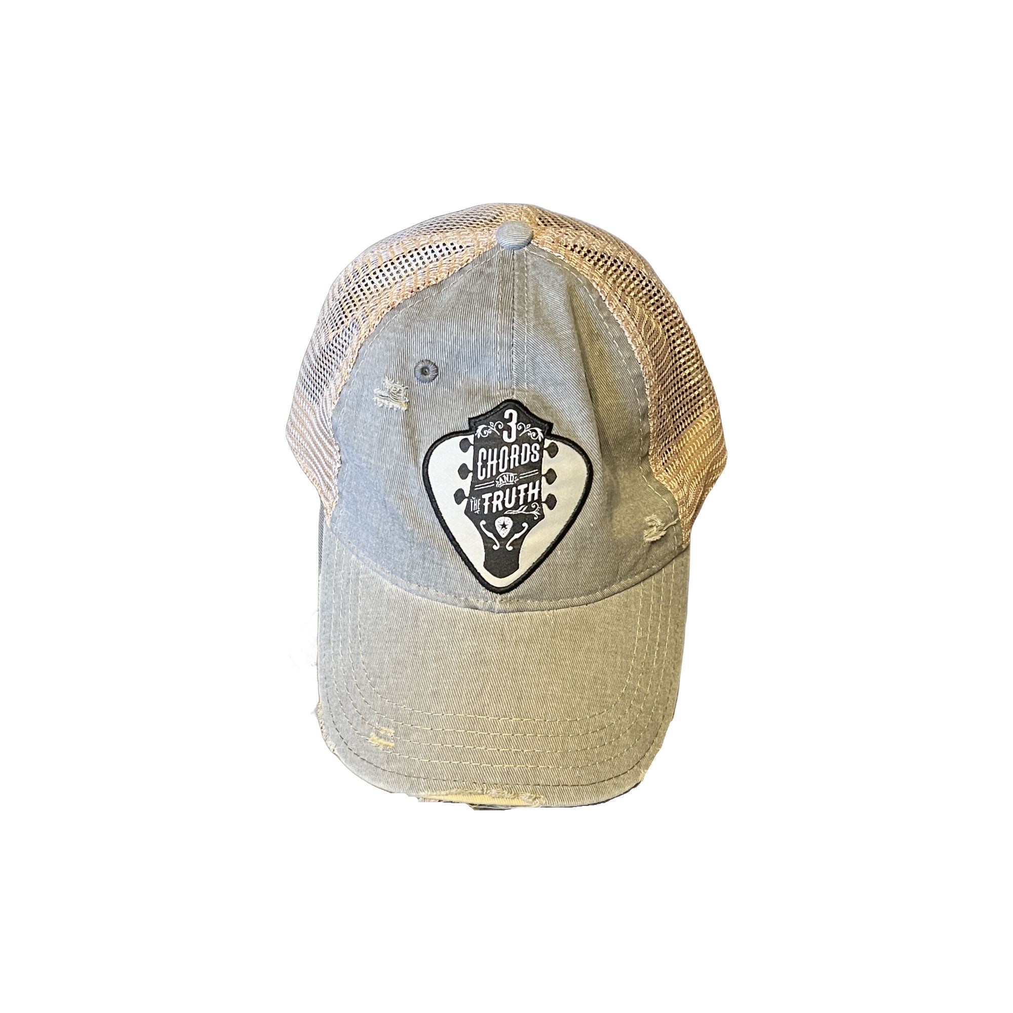 Lone Star Roots 3 Chords & The Truth Distressed Hat Hats Distressed Gray 