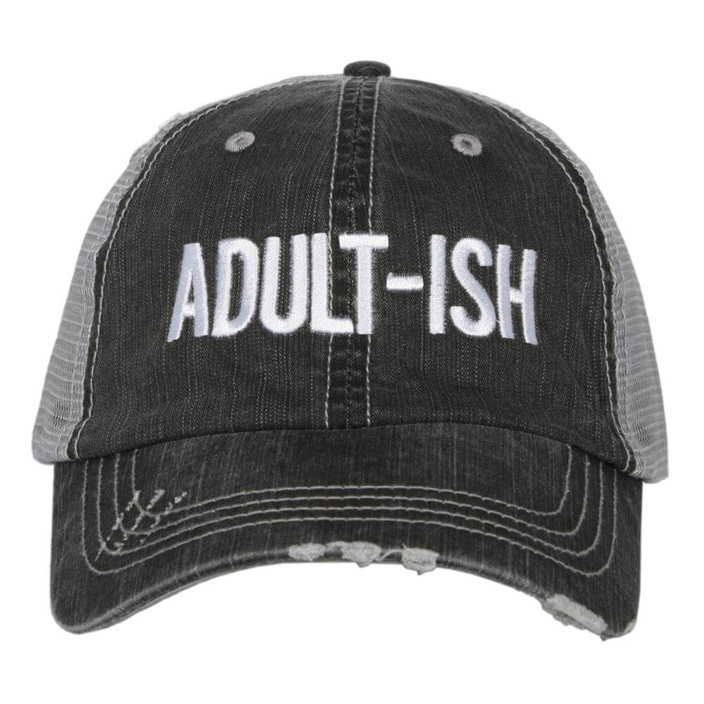 Adult-ish Distressed Trucker Hat