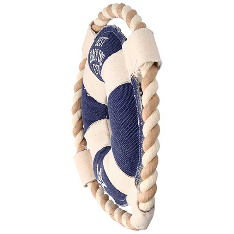 Beach Dog Canvas Chew Toy