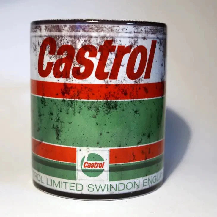 Castrol Motor Oil Coffee Mug, 11 oz. ceramic