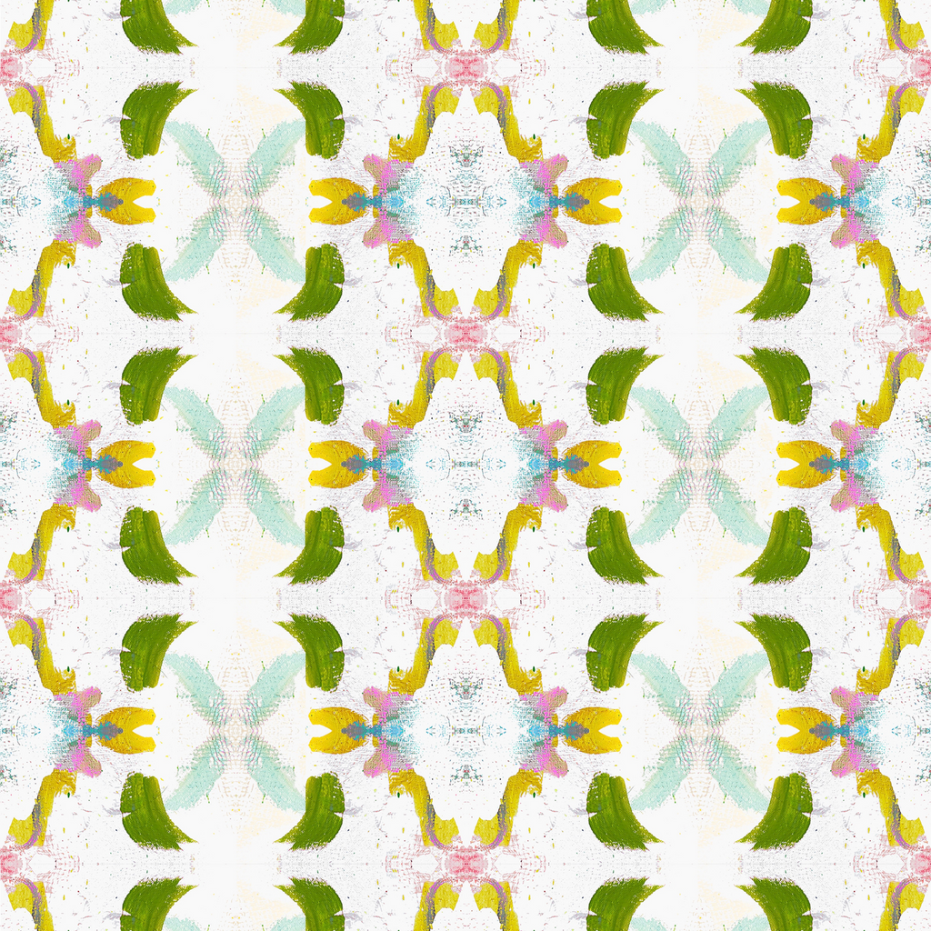 Dogwood Sham fabric detail