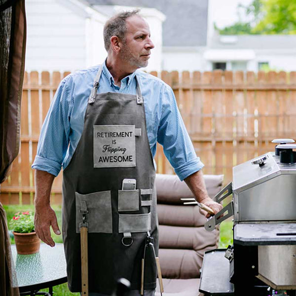 Flipping Awesome Grill Apron Frisco Mercantile