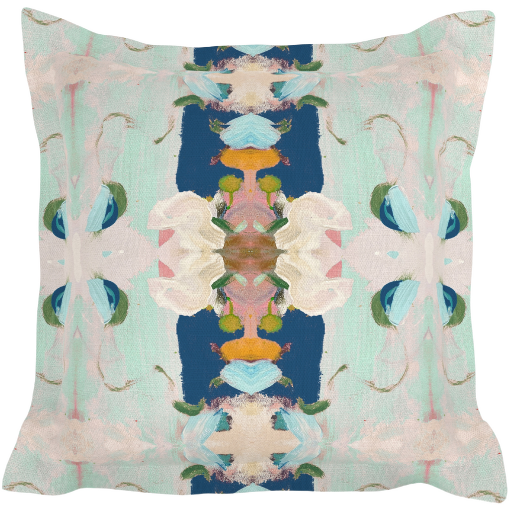 Monet&#39;s Garden Navy Sham Euro