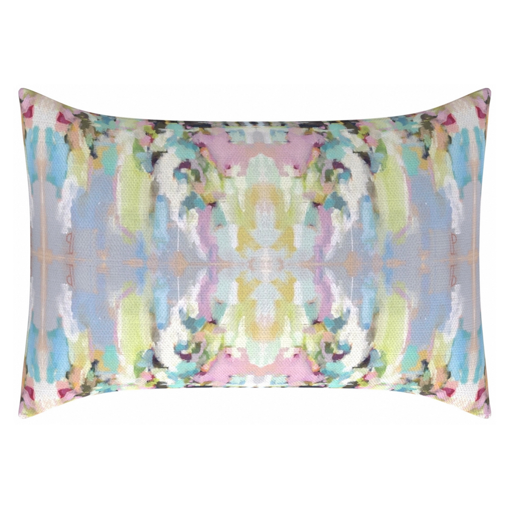 Lemonade Stand Linen Throw Pillow 14&quot; x 20&quot; lumbar