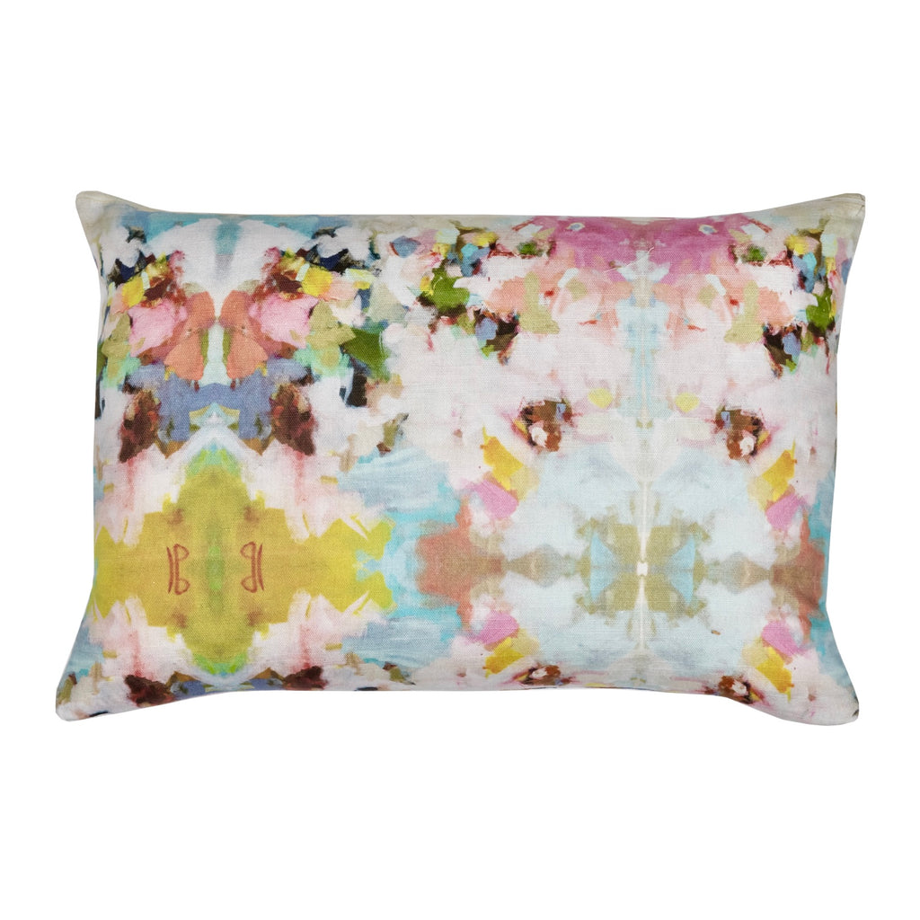 Little Chapel Linen Throw Pillow 14&quot; x 20&quot; lumbar