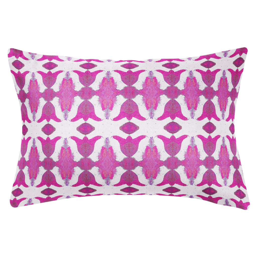 Spice Market Raspberry Throw Pillow 22" square