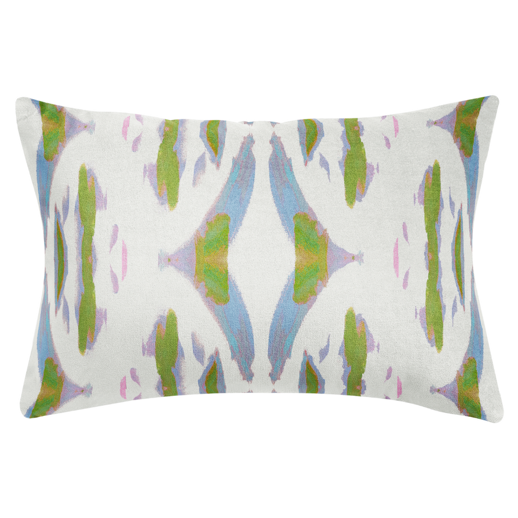 Tea Time Violet Throw Pillow 22" square