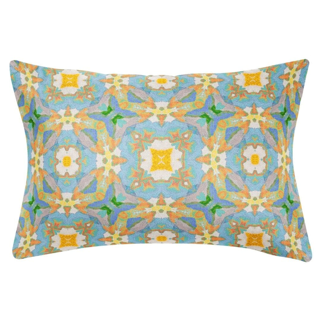 Chelsea Orange Throw Pillow 14&quot;x20&quot; lumbar
