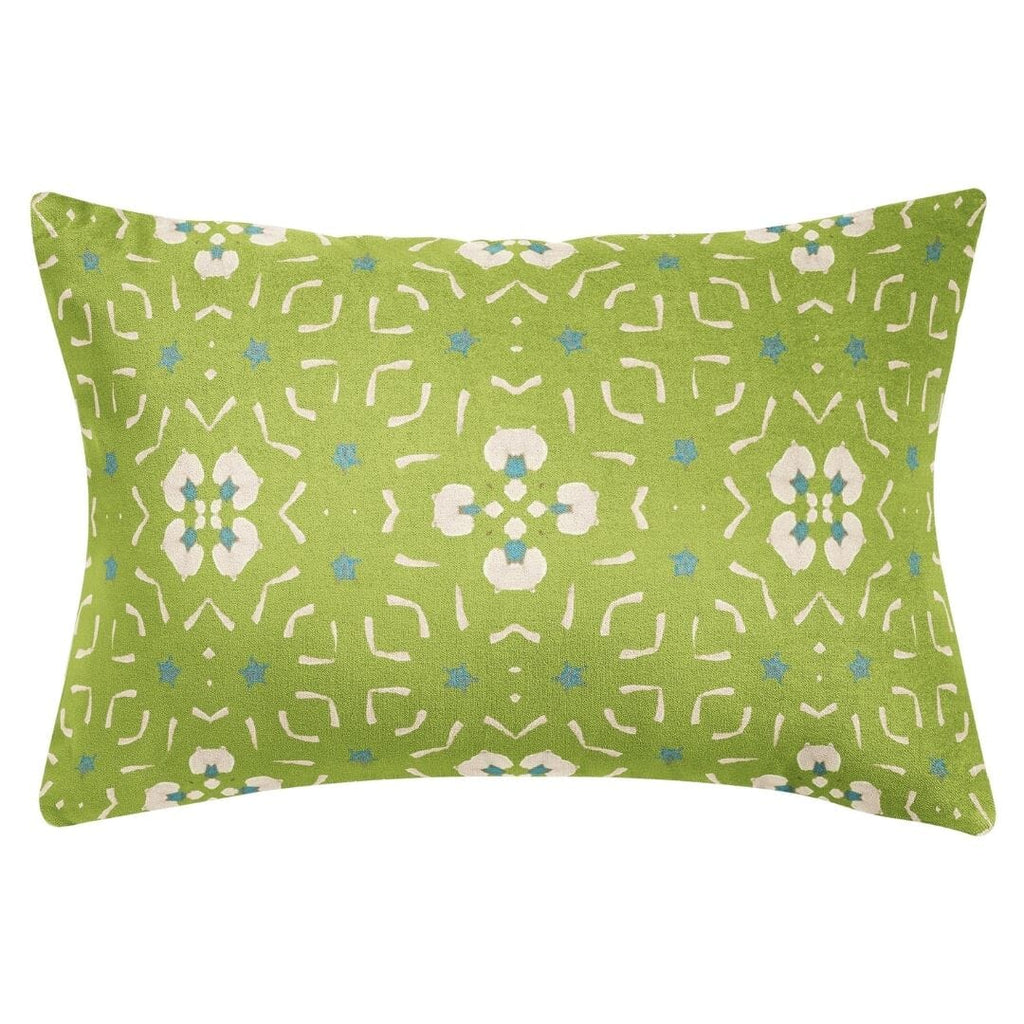 Dorset Garden Green Throw Pillow