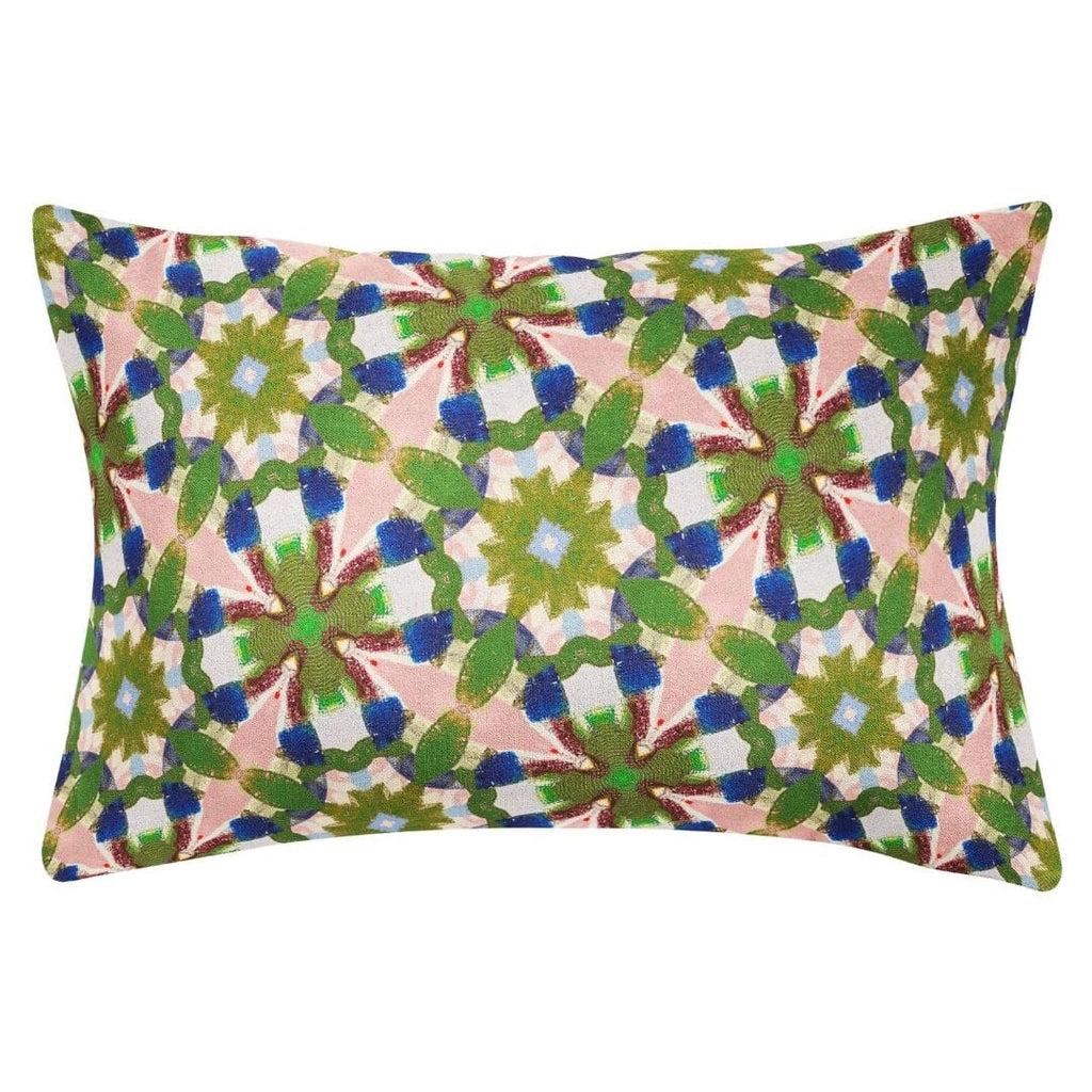 Lady Di Blue Throw Pillow 22"