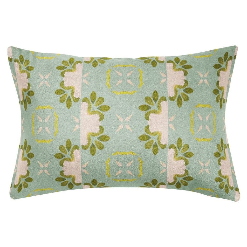 Primrose Blue Throw Pillow 14&quot;x20&quot; lumbar