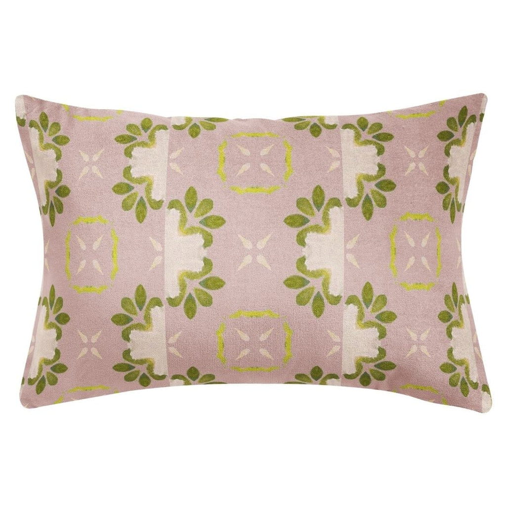 Primrose Mauve Throw Pillow 22"