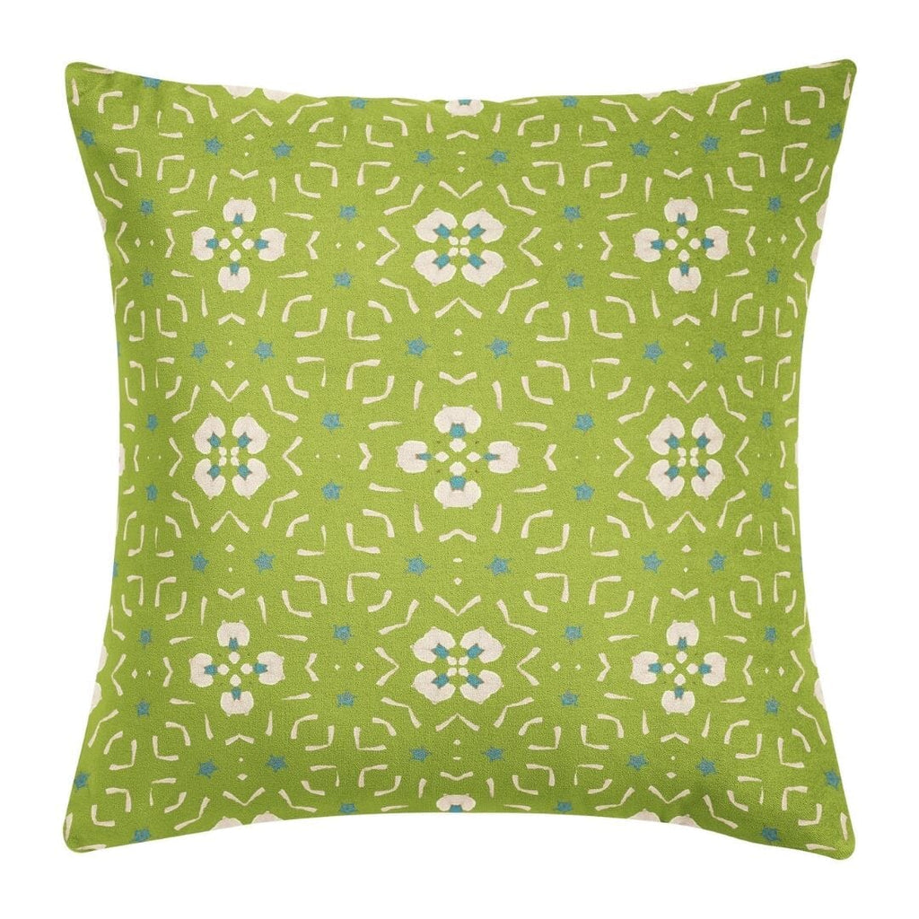 Dorset Garden Green Throw Pillow