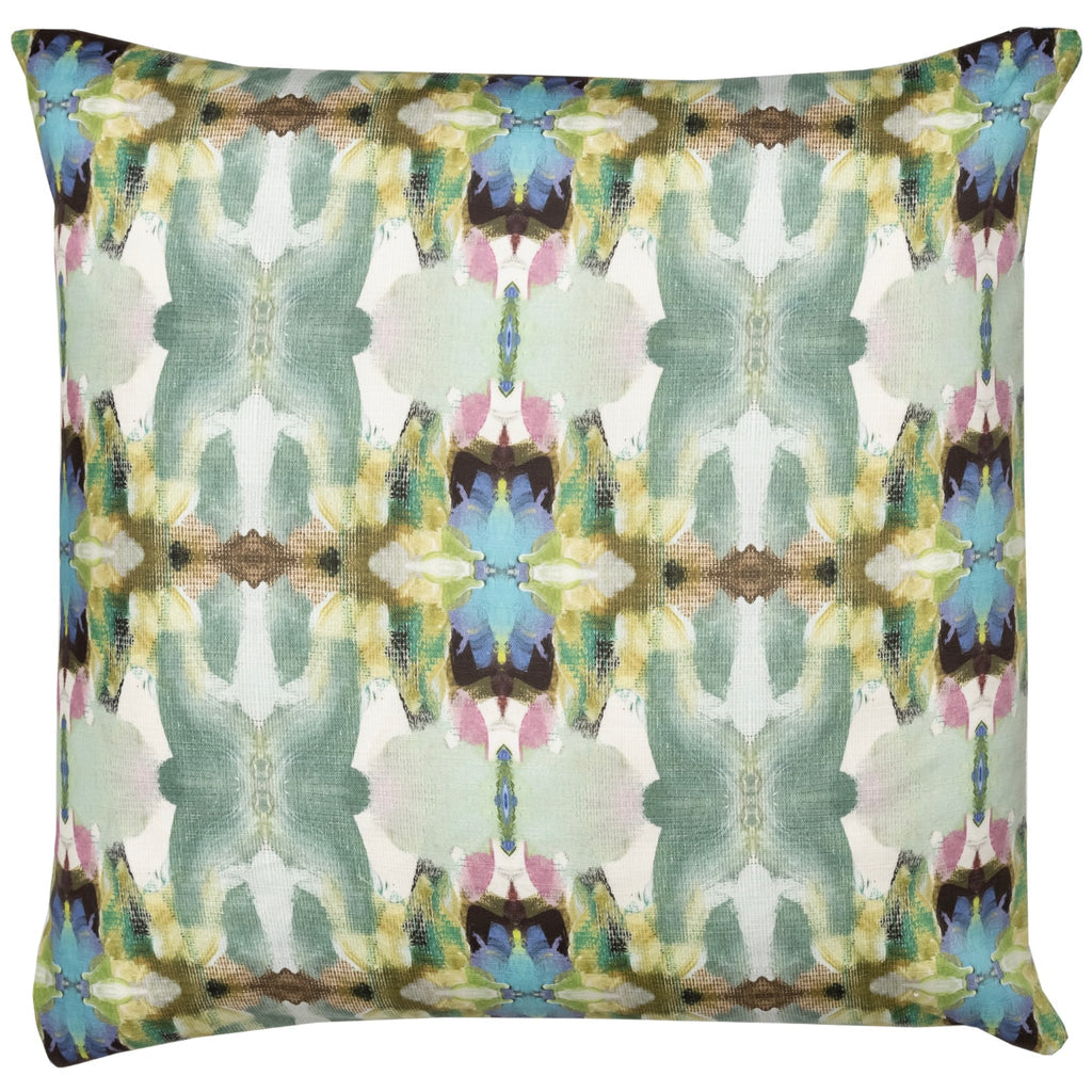 Lawson&#39;s Park Purple Linen Throw Pillow 26&quot; square