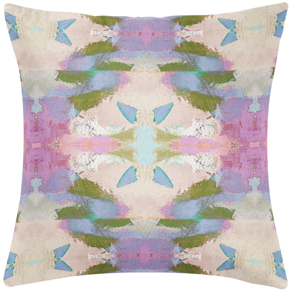 Begonia Violet Throw Pillow 26&quot; square size