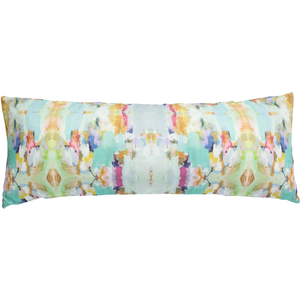 Fiesta Linen Throw Pillow 14&quot; x 36&quot; bolster